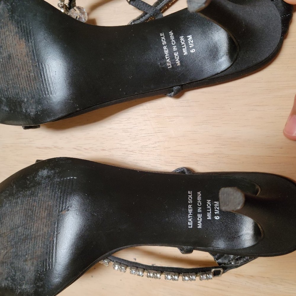 Jeweled heels
